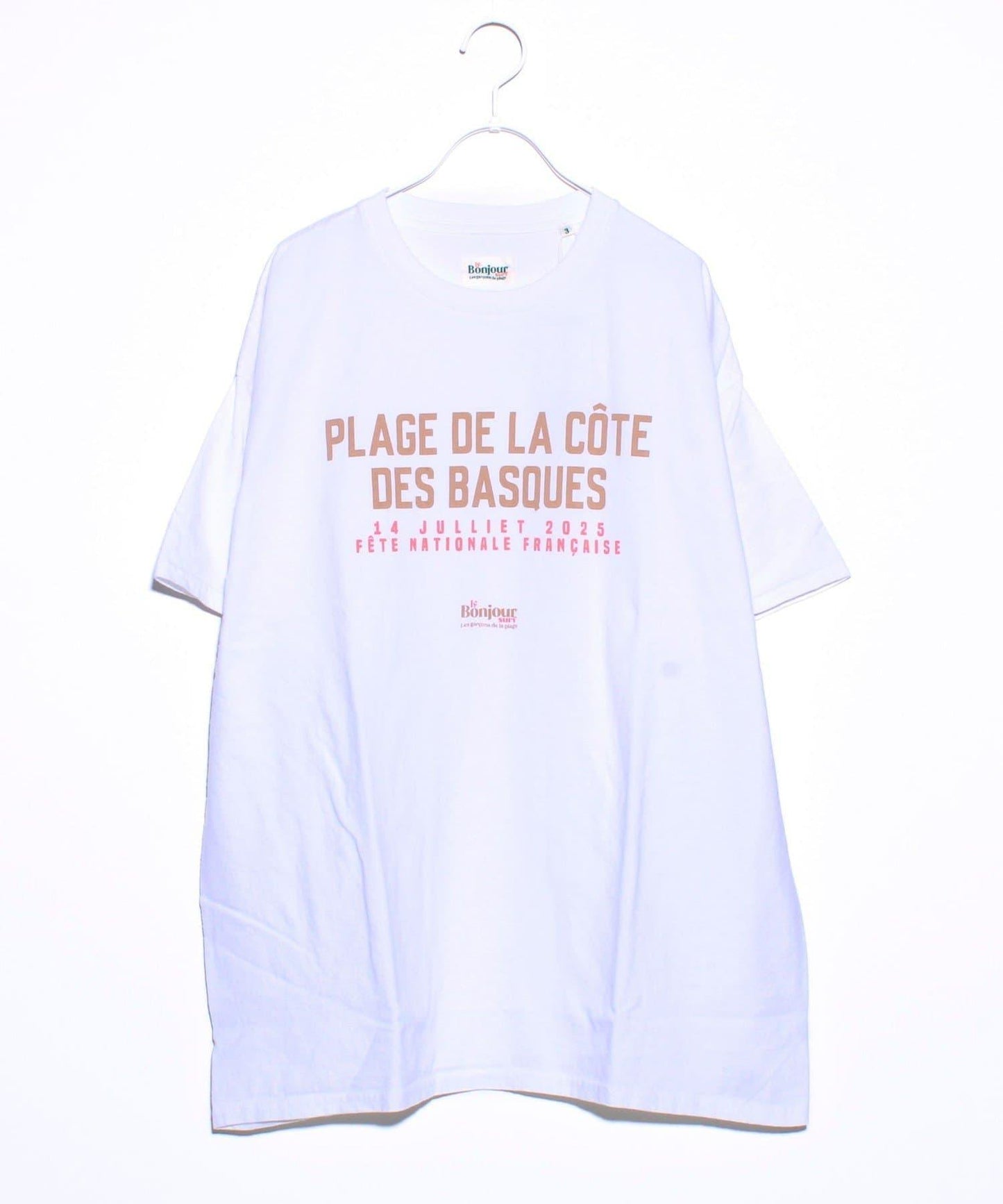 【Le Bonjour surf／波日問候衝浪】logo印花T恤