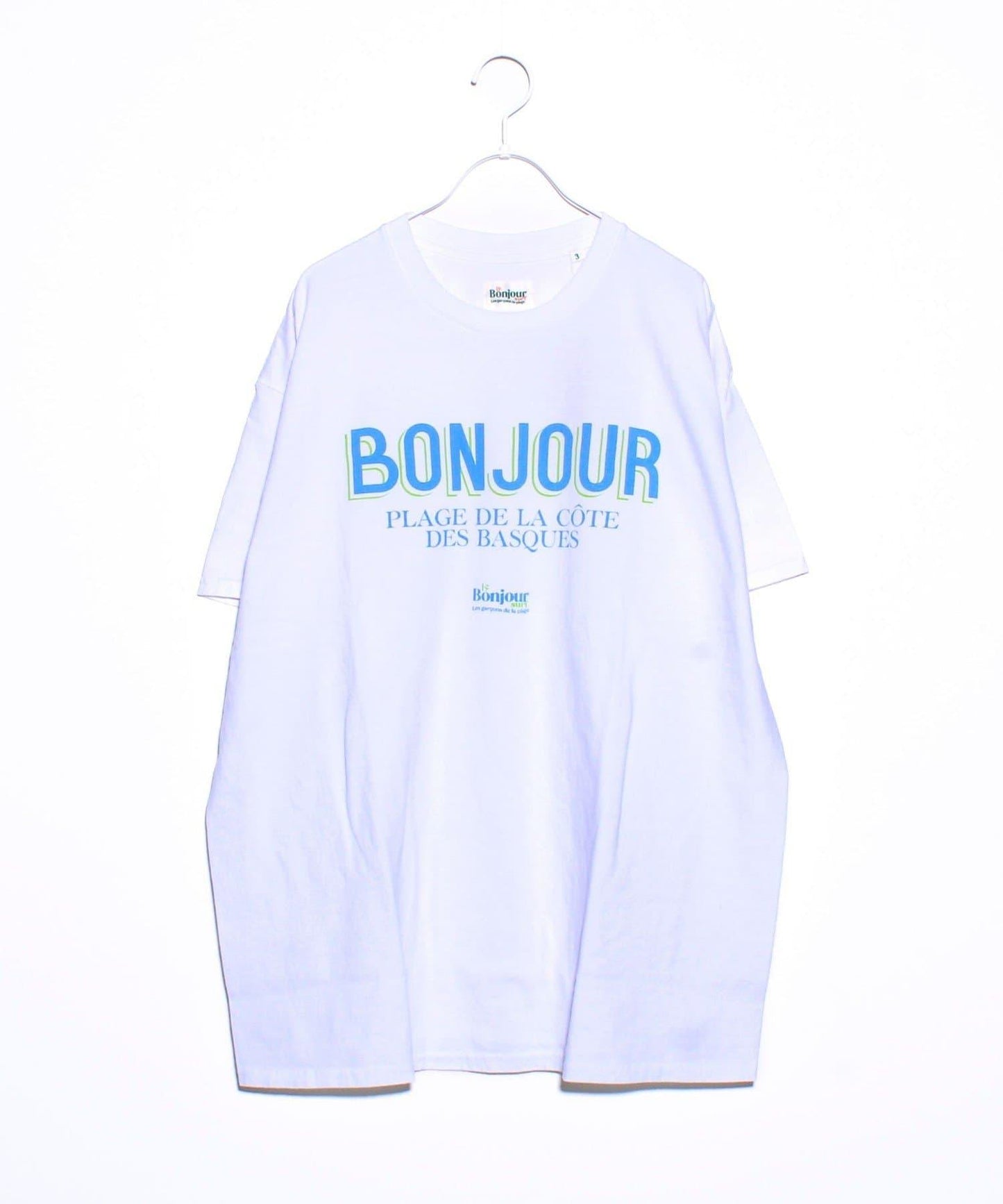 【Le Bonjour surf／波日問候衝浪】logo印花T恤