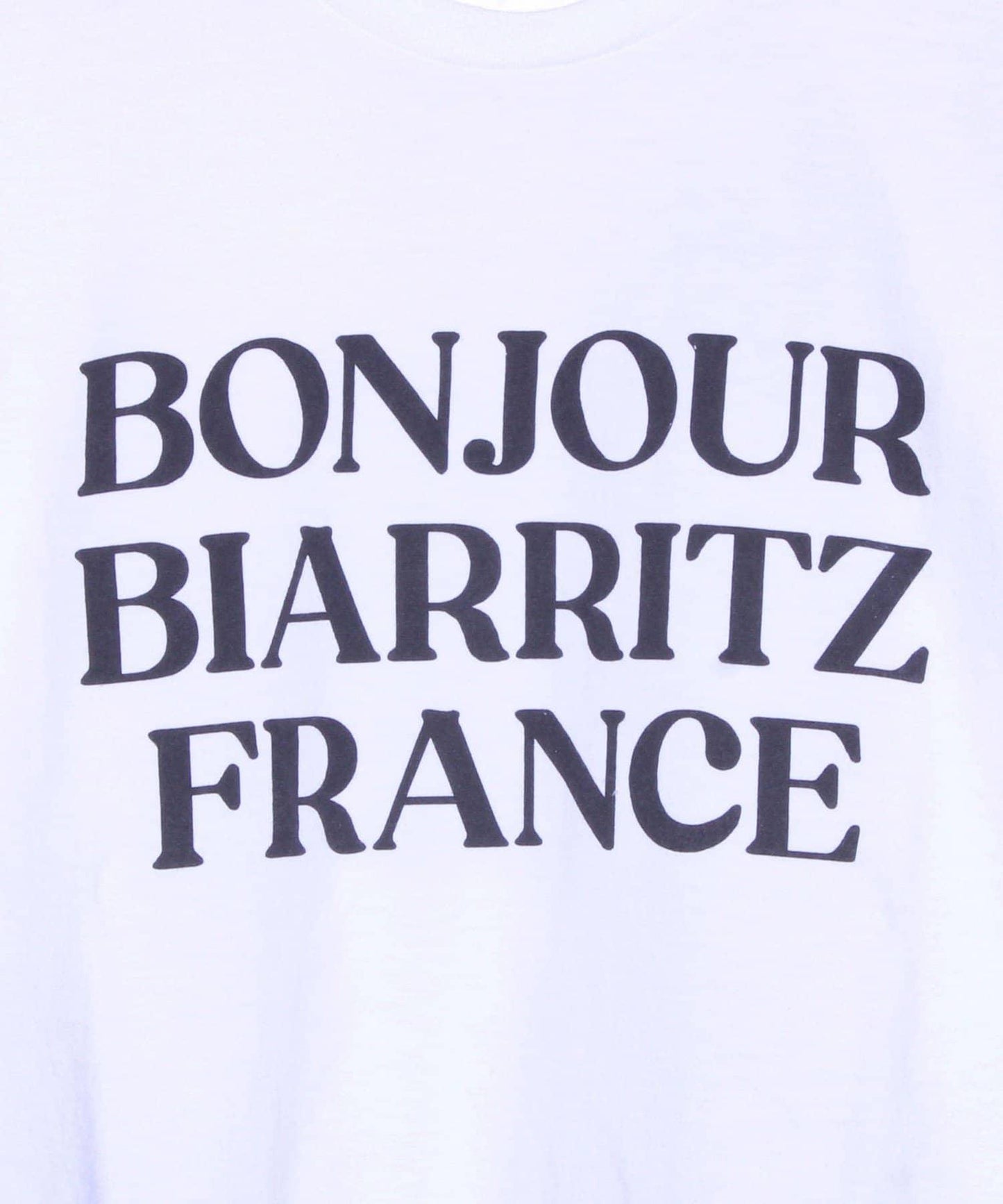【Le Bonjour surf／波日問候衝浪】logo印花T恤