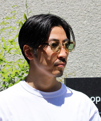 【GLOSTER】皇冠款自框彩色鏡片太陽鏡