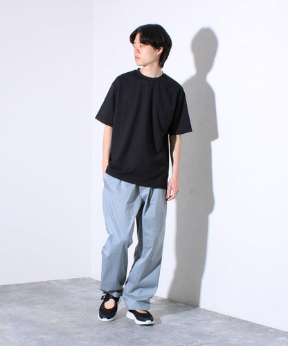 【GLOSTER】格紋提花 鏈接T恤 短袖