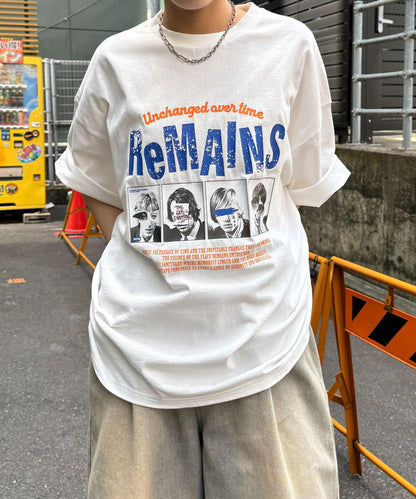 顏料條紋T恤