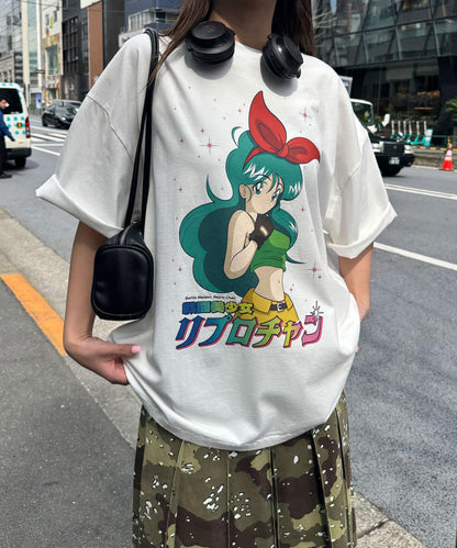 【複製標籤 / 複製品牌】混合復古褪色T恤
