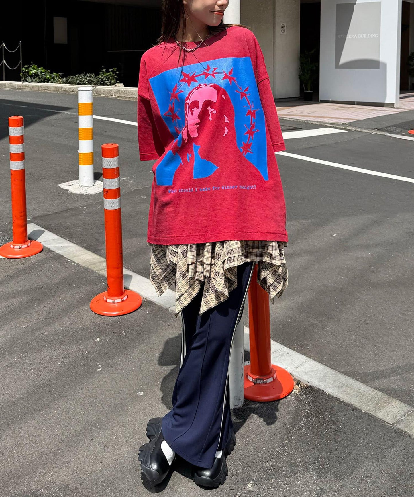 【複製標籤 / 複製品牌】混合復古褪色T恤