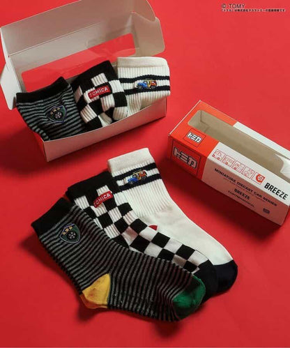【連環】TOMICA×BREEZE 襪子套裝禮盒