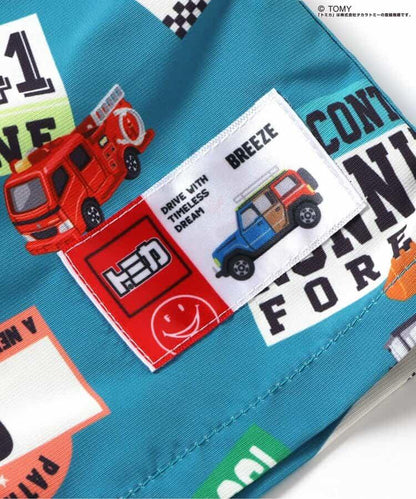 TOMICA×BREEZE 總紋水陸兩用褲 4分褲