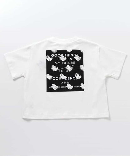 背部logo印花T恤