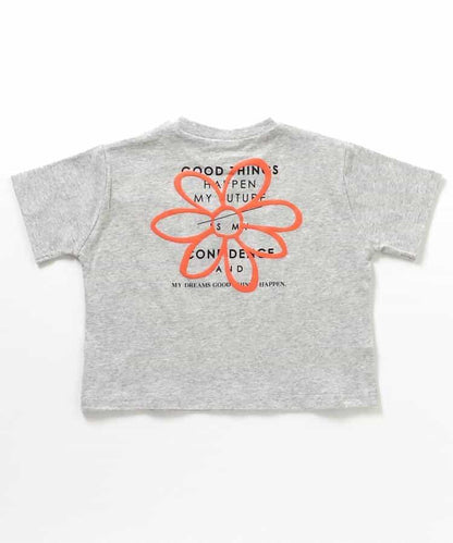 背部logo印花T恤