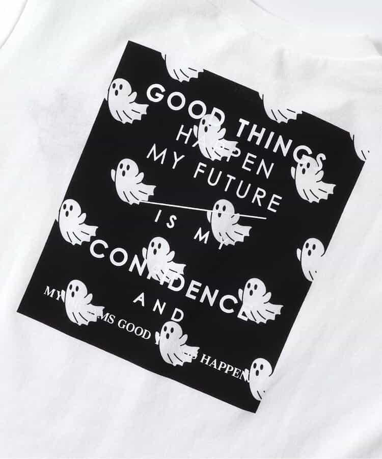 背部logo印花T恤