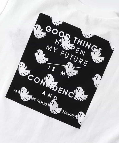 背部logo印花T恤