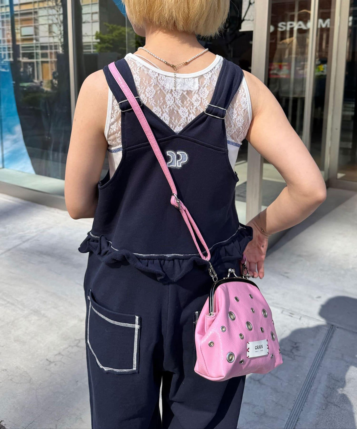 衛衣荷葉邊連體褲