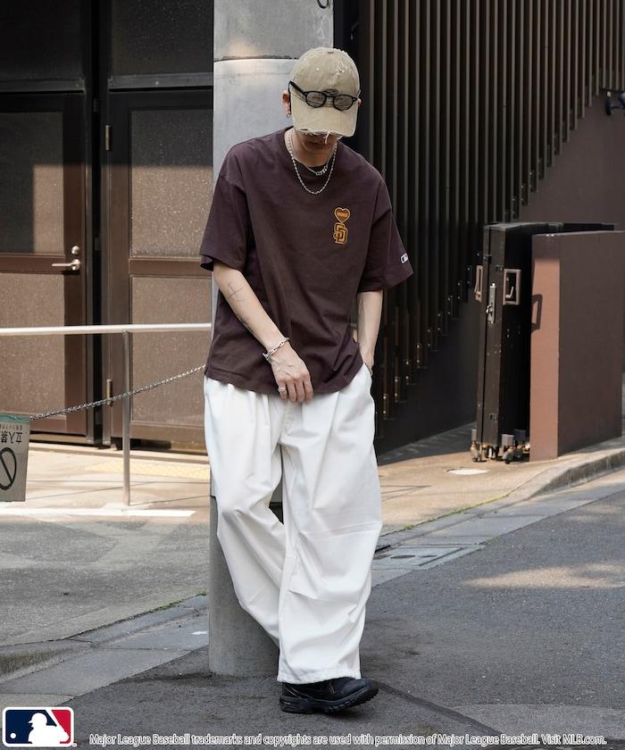 聯名 MLB 心形標誌刺繡T恤