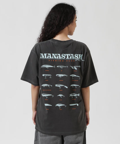 MANASTASH/熔岩礦石圖案T恤