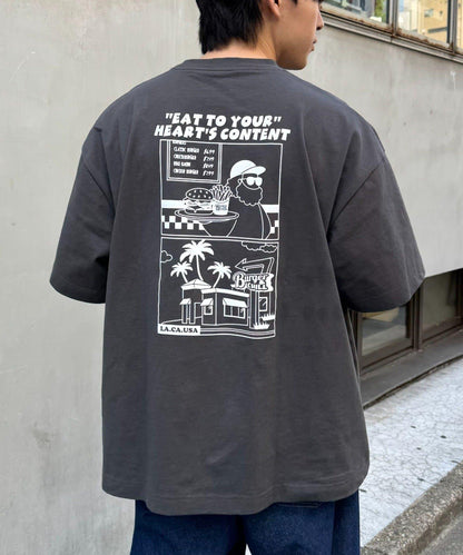 【中年男士】中性款一點刺繡短袖T恤