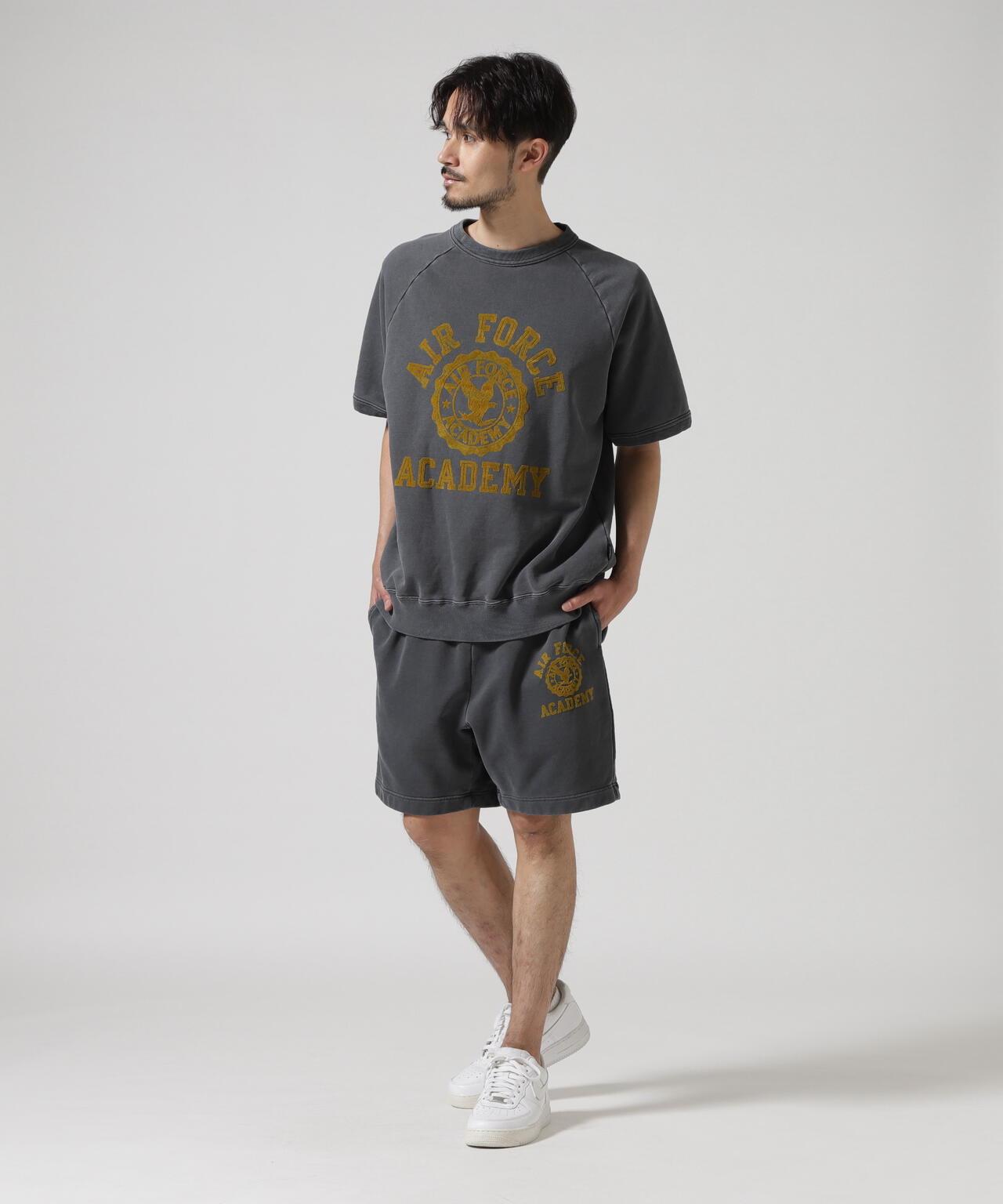 SWEAT T-SHIRT "USAFA" / 短袖運動衫 / AVIREX / 阿維雷克斯