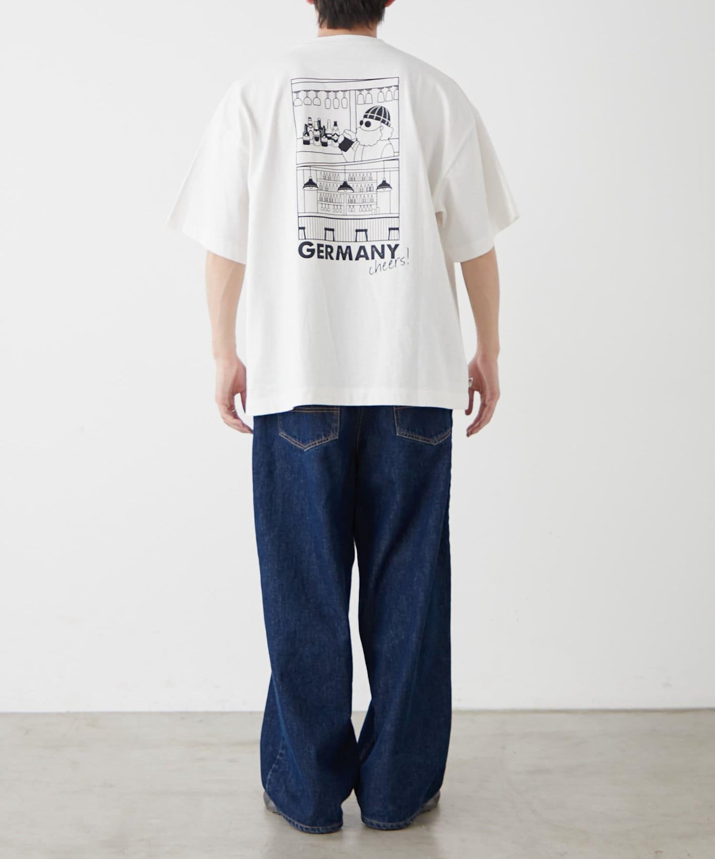 【中年男士】中性款一點刺繡短袖T恤