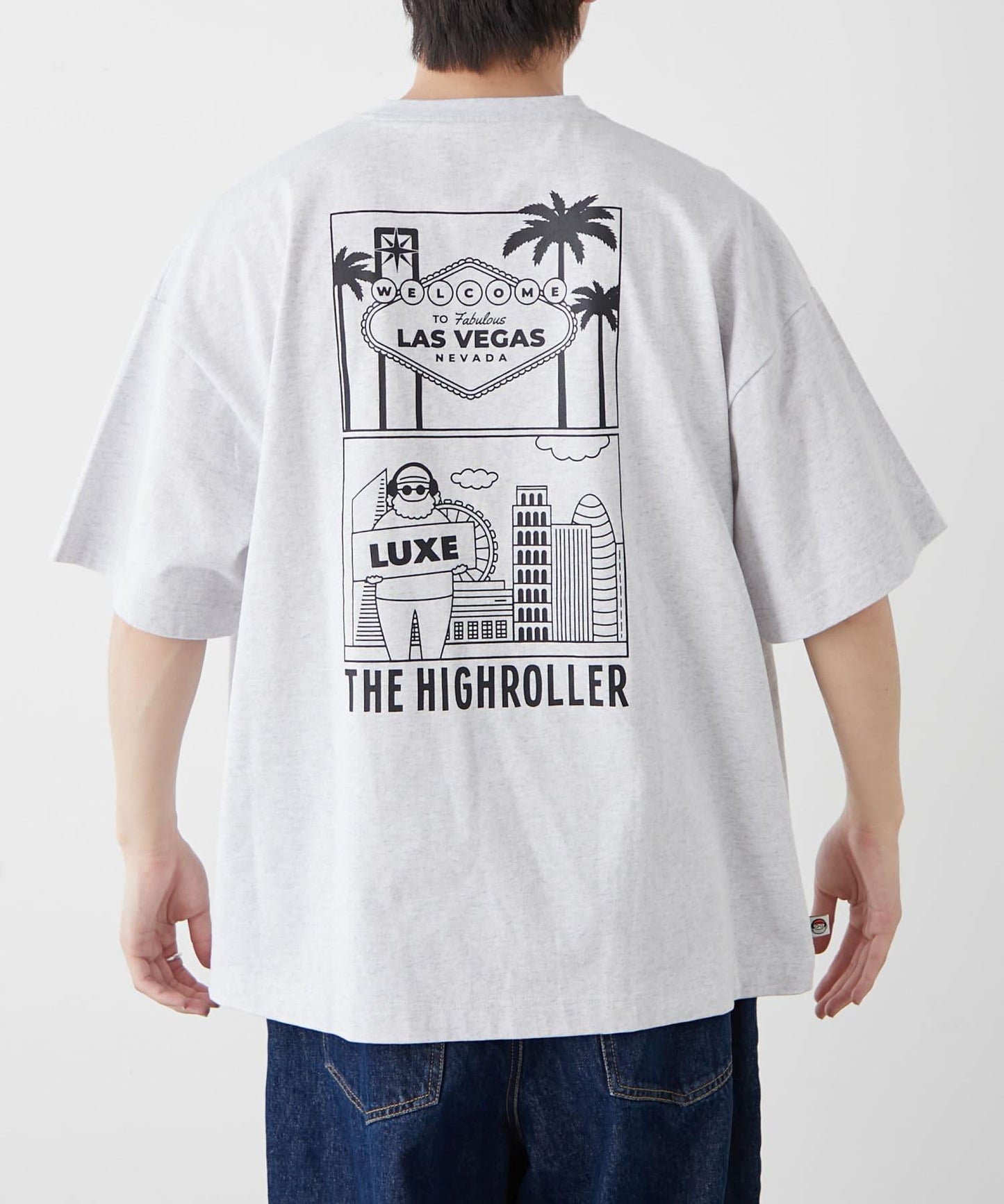 【中年男士】中性款一點刺繡短袖T恤