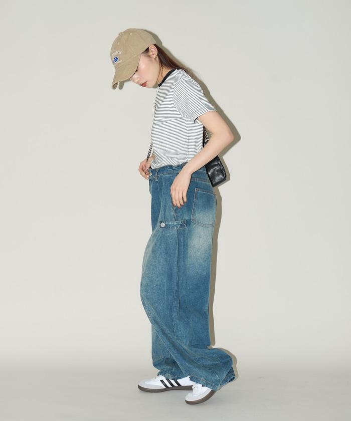 一點刺繡logo T恤