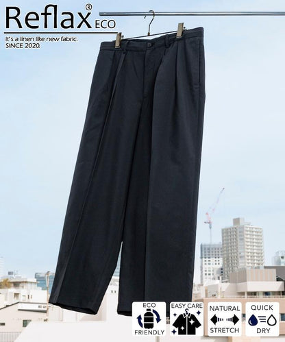 Reflax 功能性材料 寬鬆剪裁 輕鬆 休閒褲