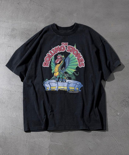 滾石樂隊 前胸印花 圓領 T恤