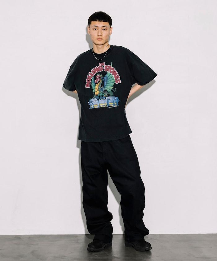 滾石樂隊 前胸印花 圓領 T恤