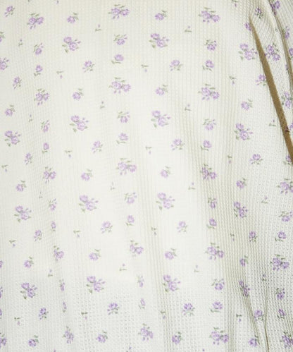 華夫格花紋雙拉鍊帽衫