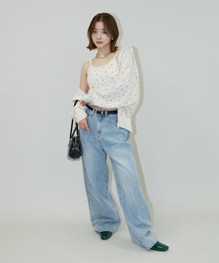 華夫格花紋雙拉鍊帽衫