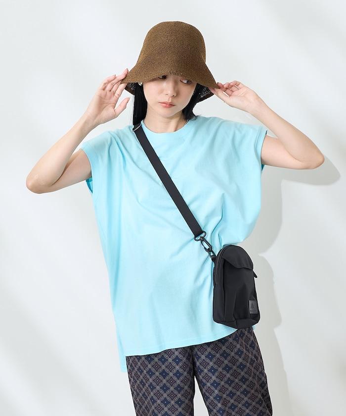 法式寬鬆袖長款上衣