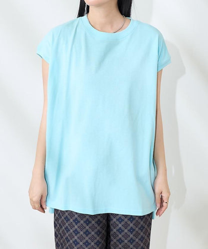 法式寬鬆袖長款上衣