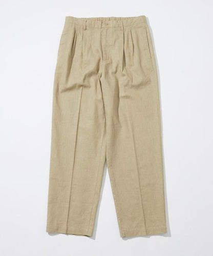 亞麻棉輕便休閒褲