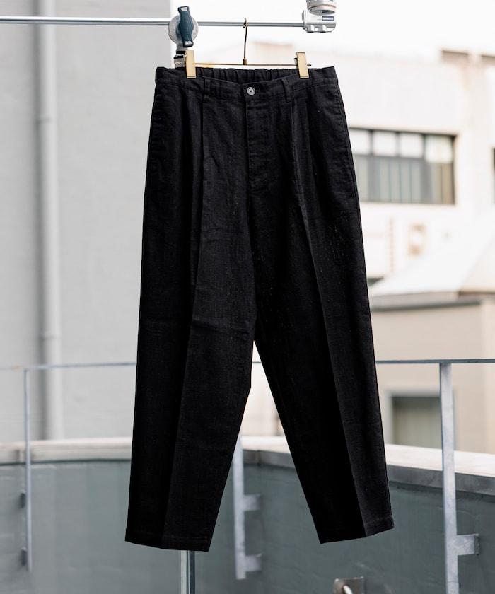 亞麻棉輕便休閒褲