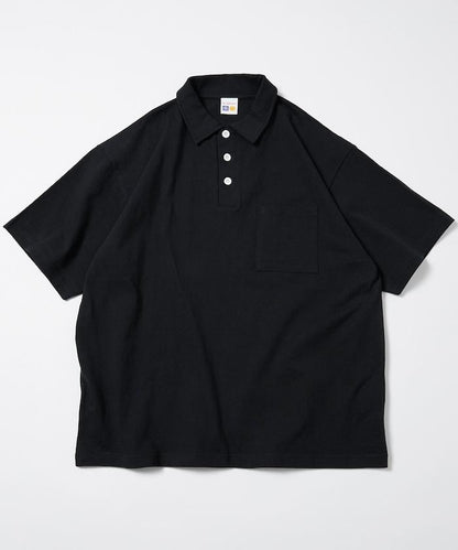 10.5盎司重量 短袖高領Polo領T恤