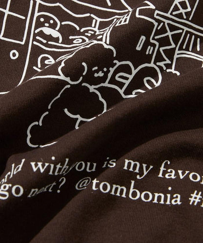tombonia 巴黎 旅行短袖T恤