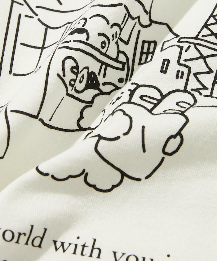 tombonia 巴黎 旅行短袖T恤