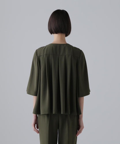 幹觸感喬其紗夾克