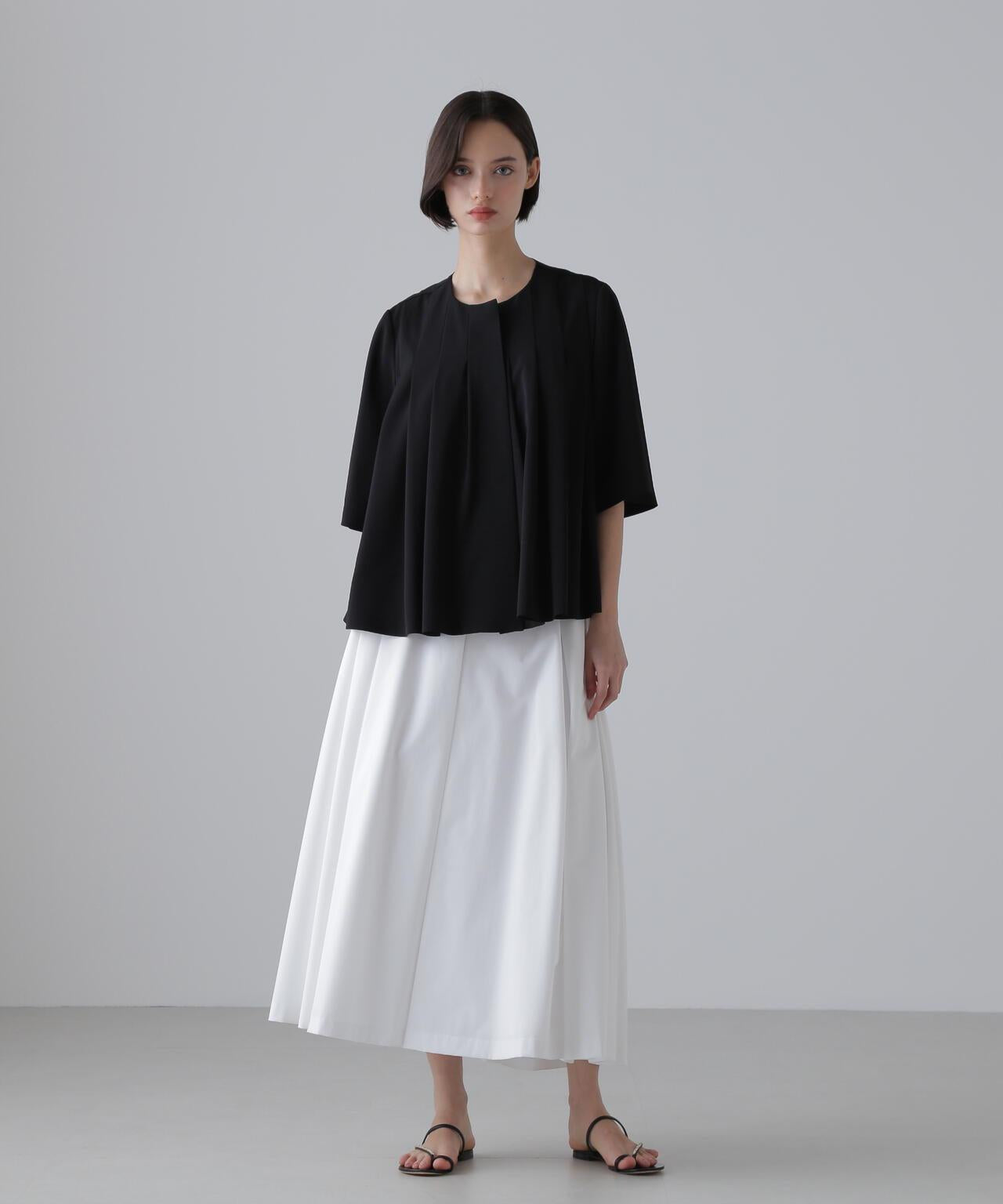 幹觸感喬其紗夾克