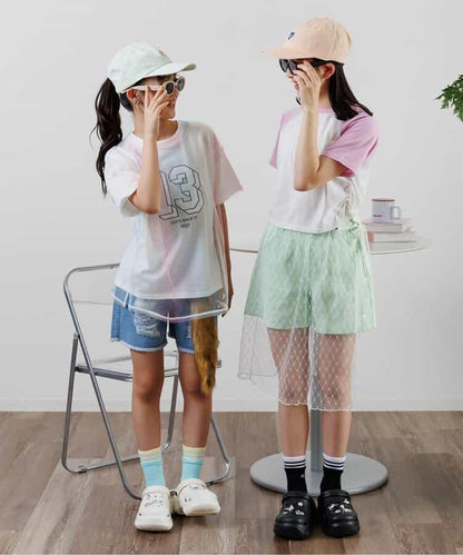 【抗菌防臭】層疊風條紋船襪