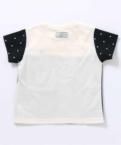 【連衣裙】拼接星星T恤