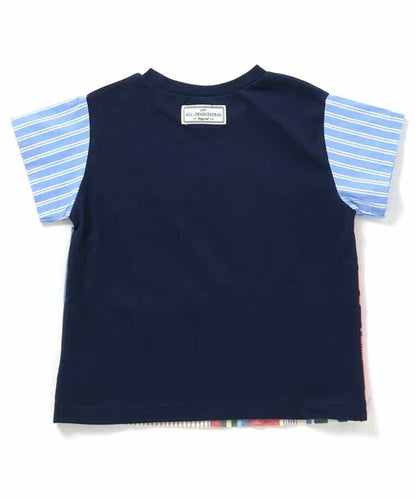 【連衣裙】拼接星星T恤