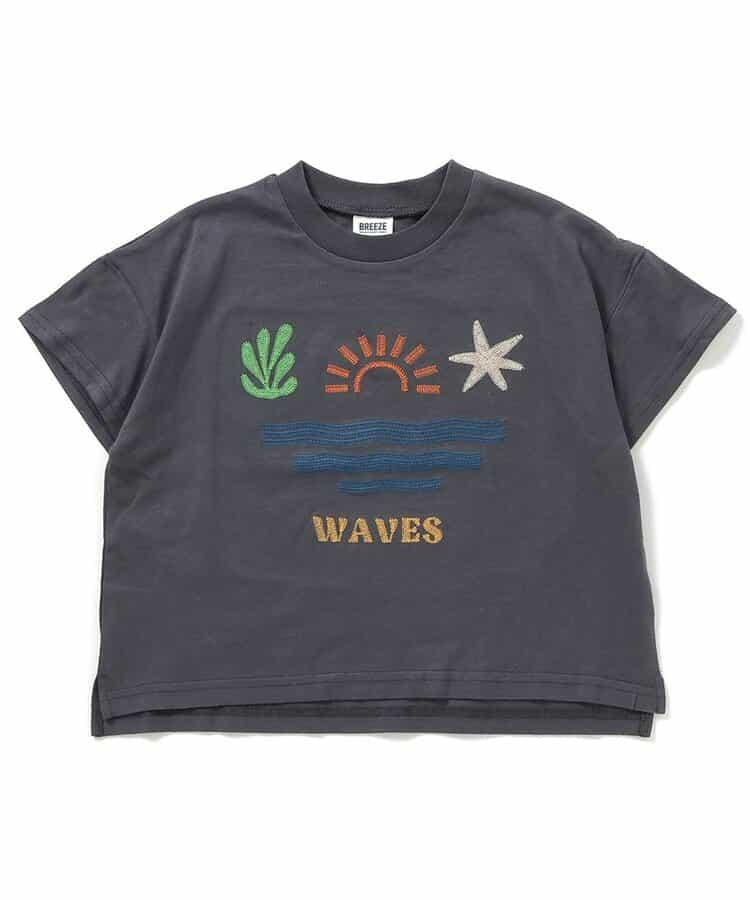 度假刺繡T恤