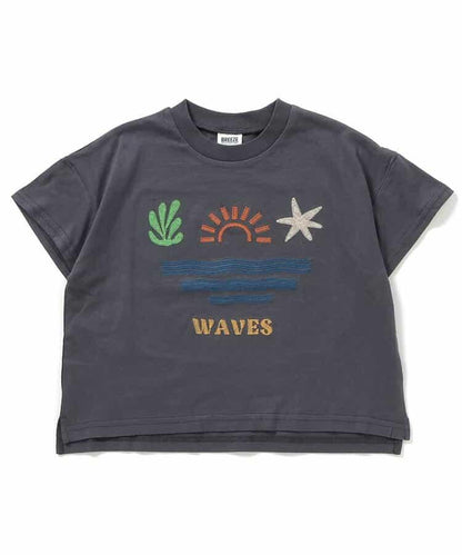 度假刺繡T恤