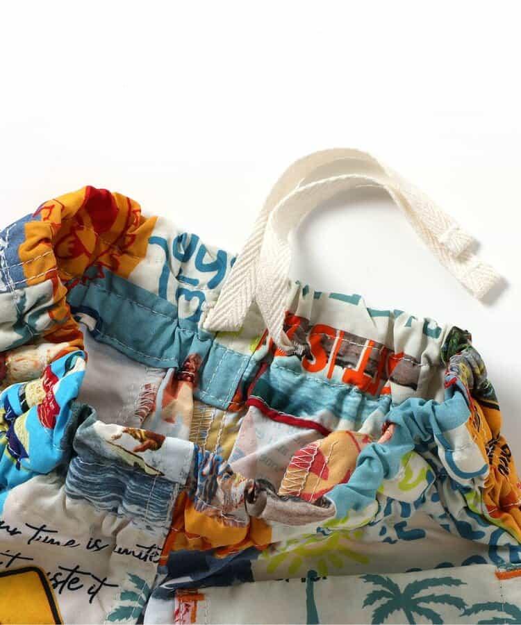 水陸兩用印花褲 5分褲