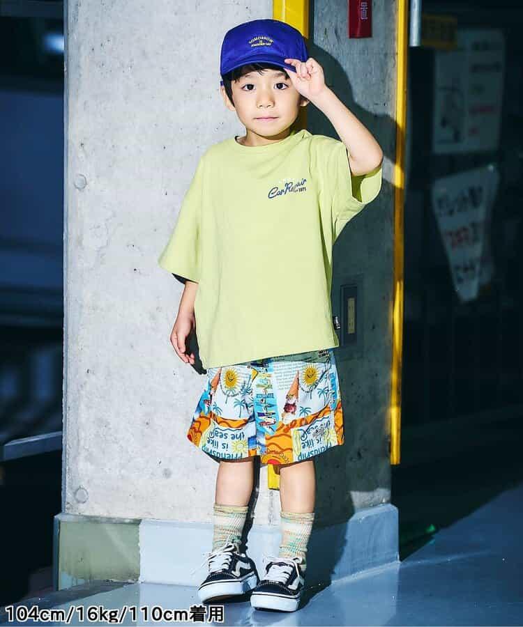 水陸兩用印花褲 5分褲