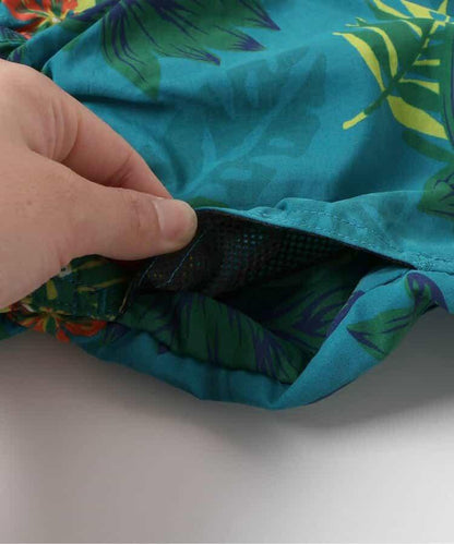 水陸兩用印花褲 5分褲