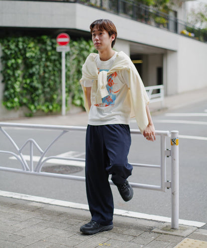 【WHIMSIC/2尺寸】絲網印花T-shirt