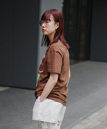 【WHIMSIC/2尺寸】絲網印花T-shirt