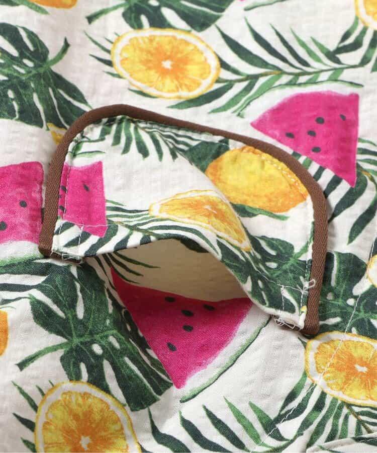 【連衣裙】格紋·夏季水果圖案套裝