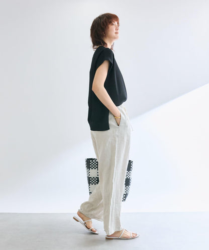 【接觸冷感】冰涼觸感肩部針織衫