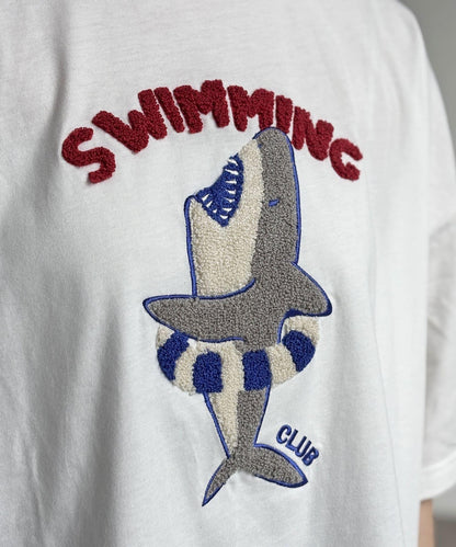 沙加拉刺繡T-shirt