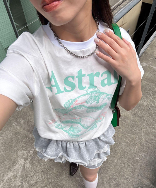 星座印花T恤